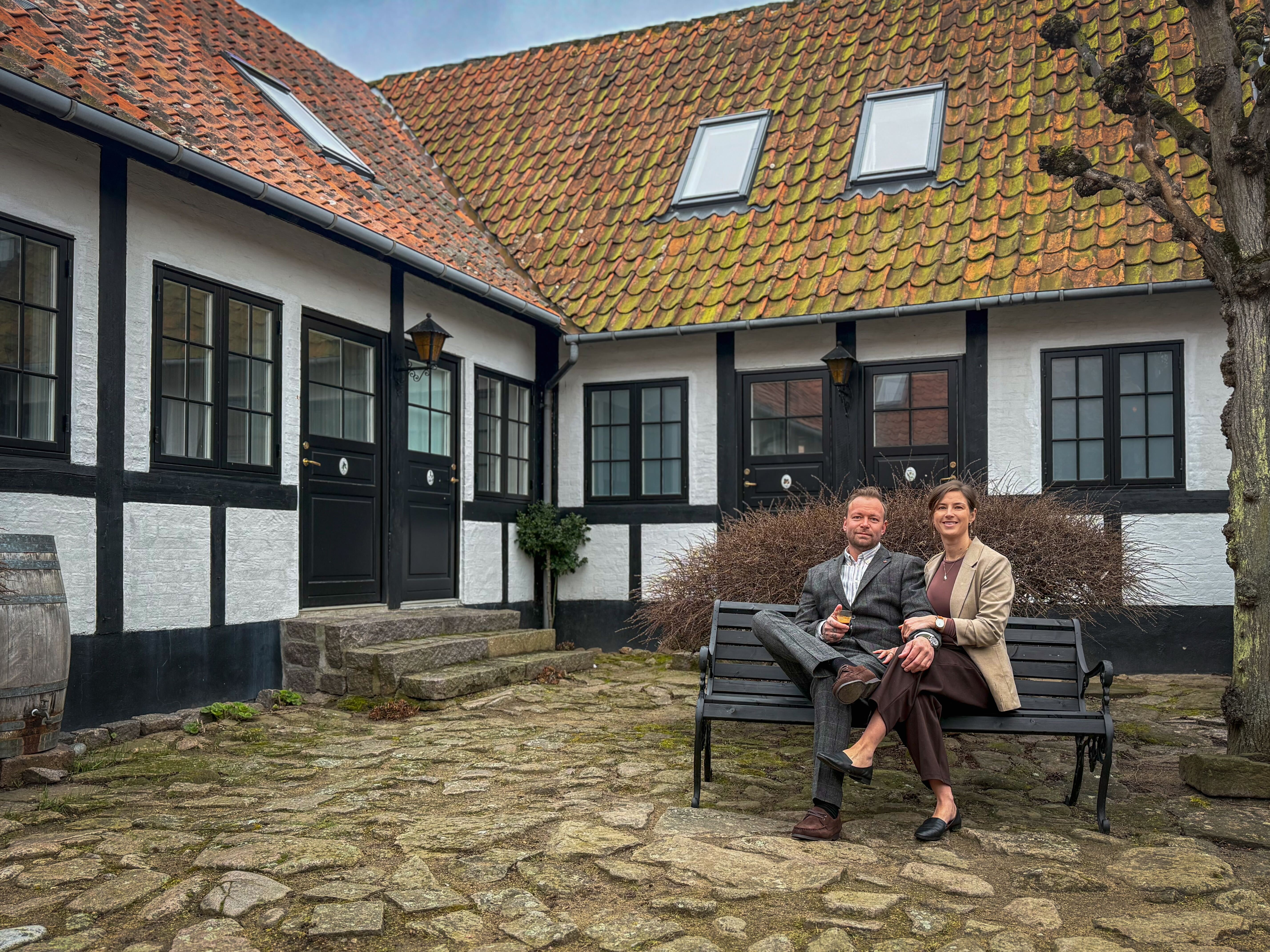 Madeleine Tejnby og Christian Milling — Allinge Badehotels nye værter