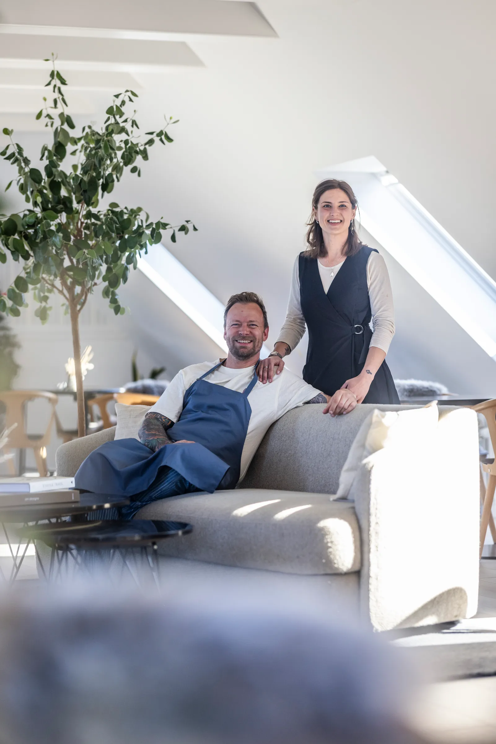 Madeleine Tejnby og Christian Milling — Allinge Badehotel
